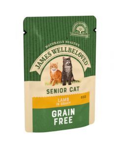 James Wellbeloved Adult Cat Pouches - Lamb
